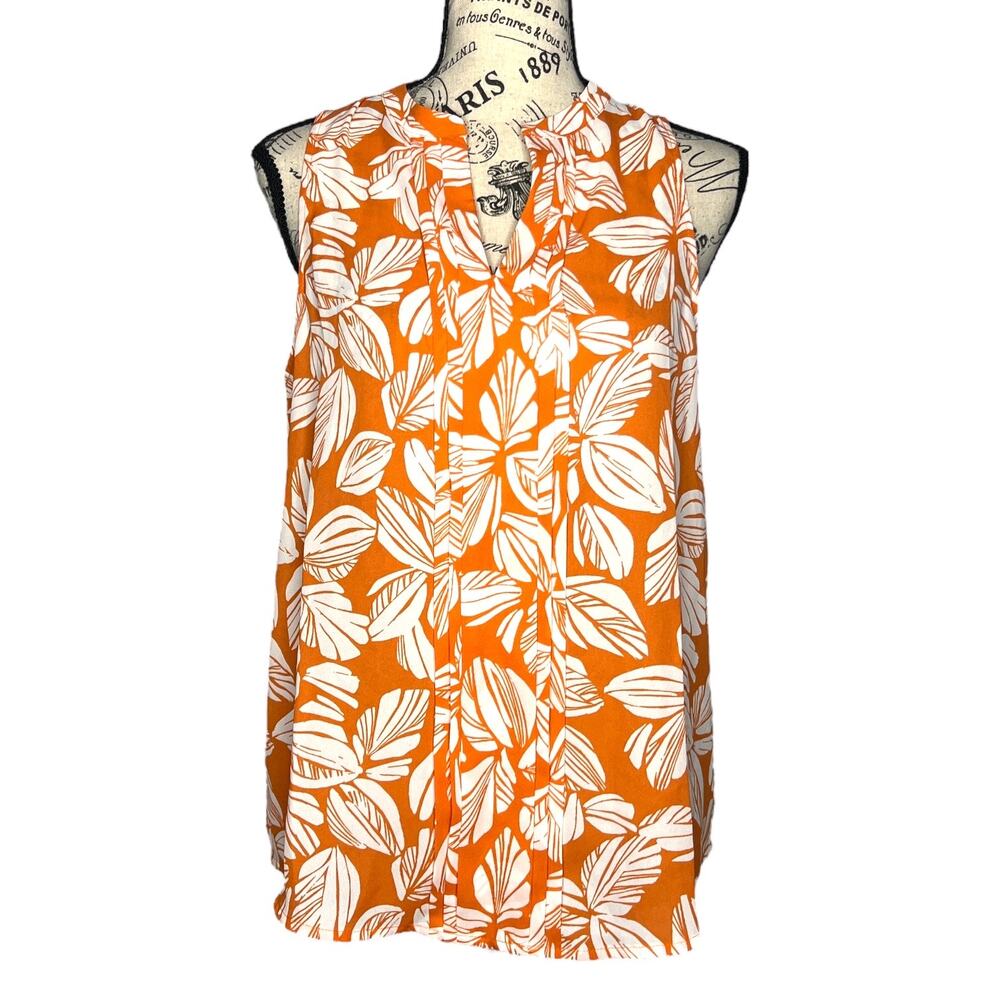 41Hawthorn (S) Breyson Pleat Detail Split Neck Blouse - Stitch Fix Top